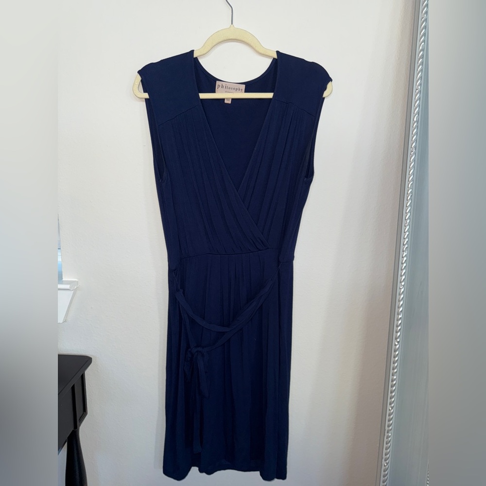 Philosophy Deep/Navy Blue Maxi Dress